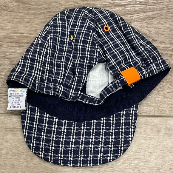 Vintage 90s Rainbow Tag Gymboree Hat Ball Cap Size XS 9-18 Months Soccer - Picture 2 of 4